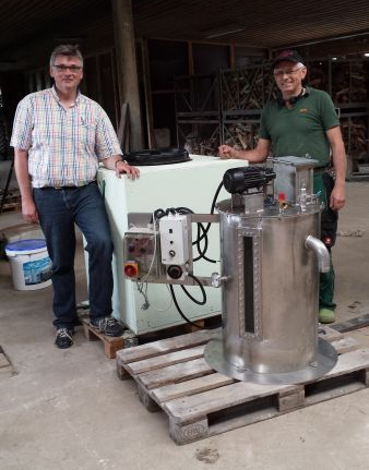Modellbiogasanlagen für die Technikerschule