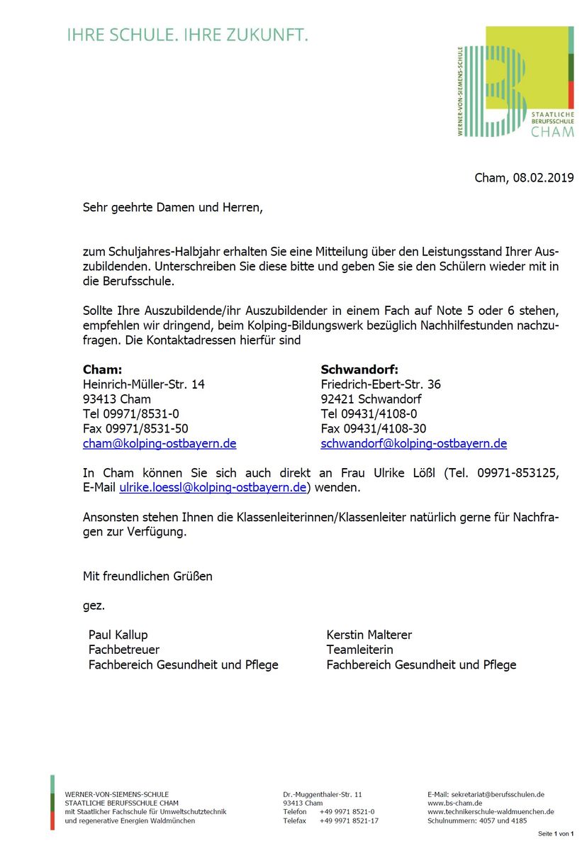 2019 02 24 Gesundheit Rundbrief Halbjahr