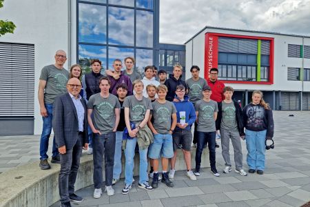 Besuch aus Belgien für Praktikumstage bei Chamer Firmen