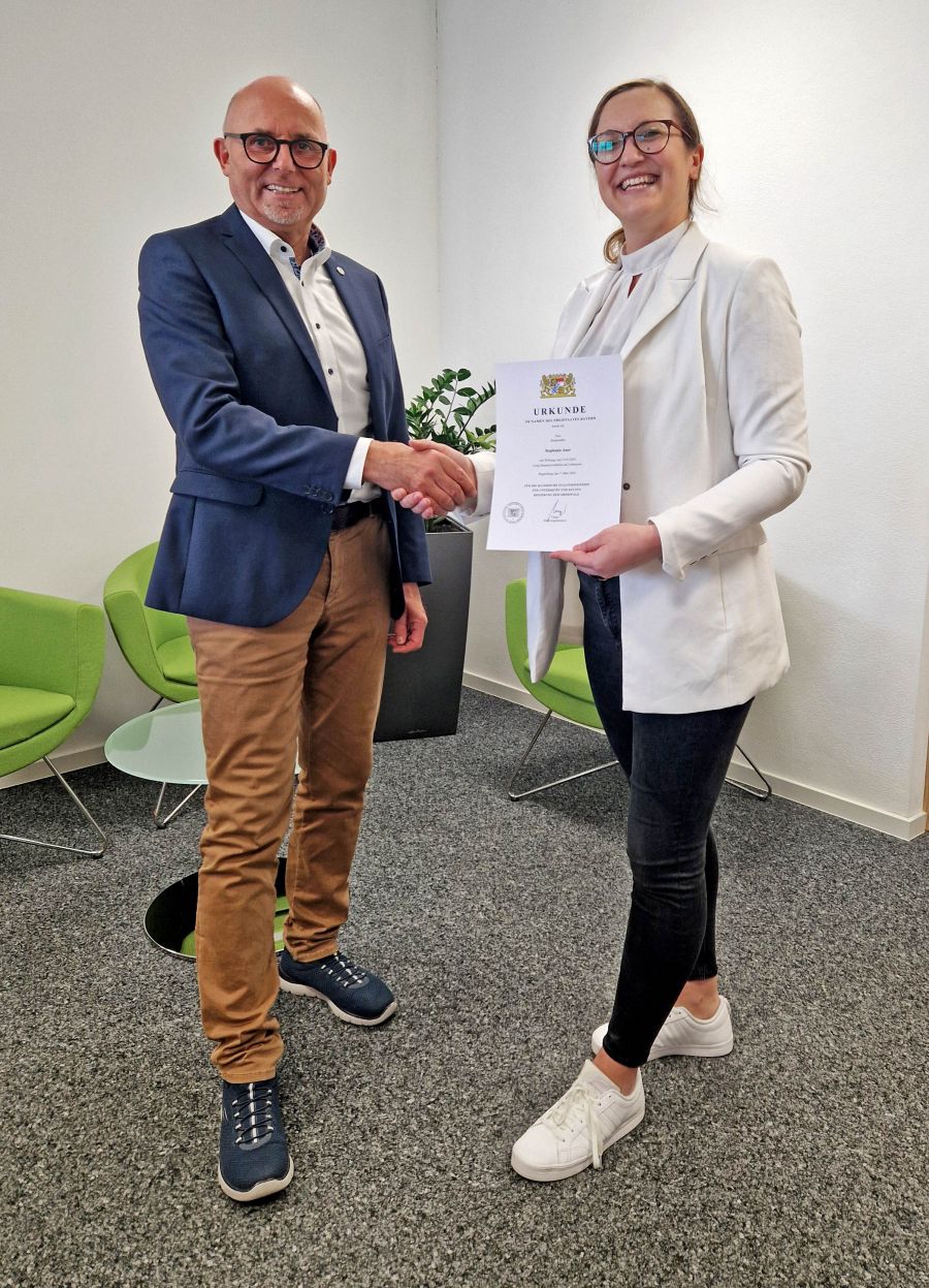 Verbeamtung Stephanie Auer