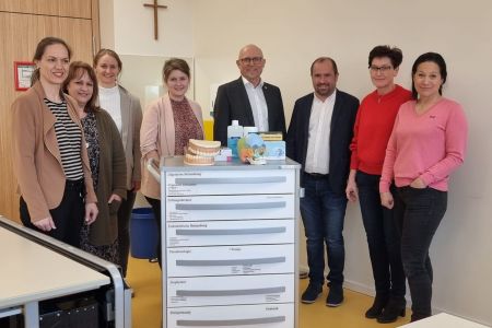 Besuch vom Zahnärztlichen Bezirksverband