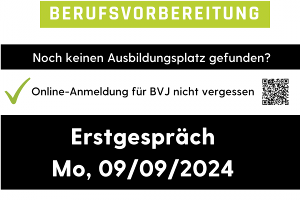 Infos zu den Berufsvorbereitungsklassen