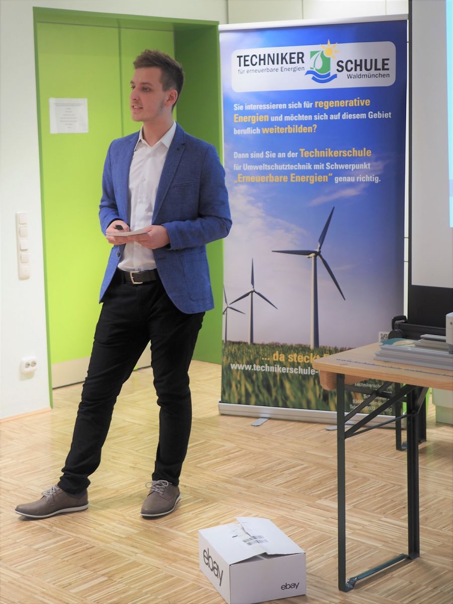 Abschlussklasse stellte Projektentwürfe vor