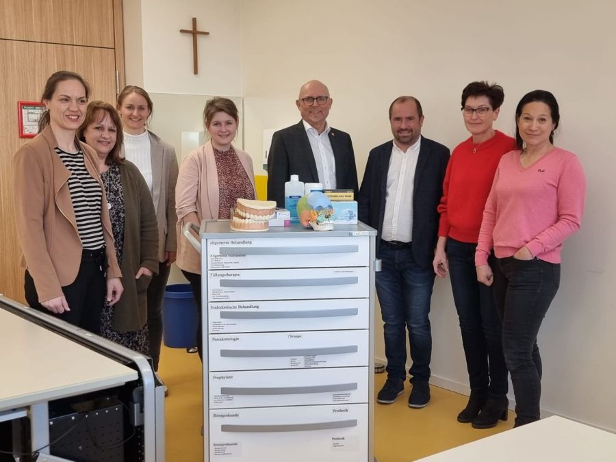 Besuch vom Zahnärztlichen Bezirksverband