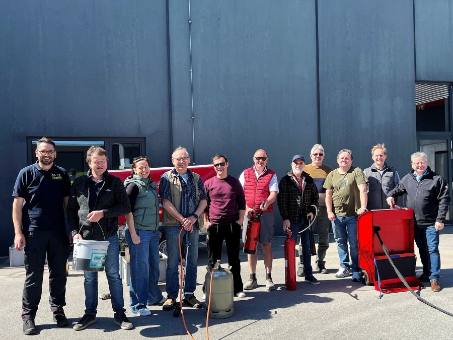 Brandschutzhelfer‑Unterweisung für das Kollegium der Außenstelle Furth im Wald