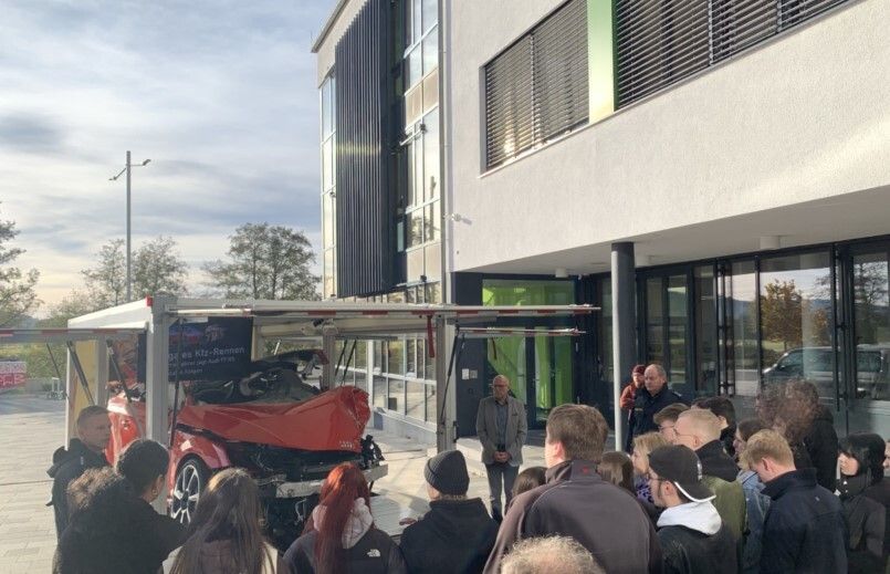 Unfallprävention mit der Bayerischen Polizei