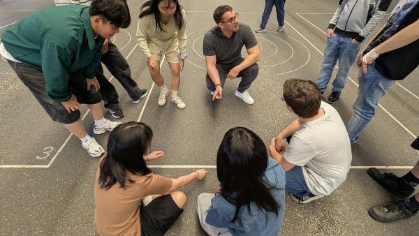 Stocksport - Teambesprechung