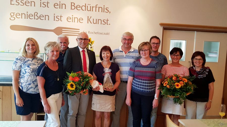 Mit Dr. Beate Hrabetz geht eine Institution der Gesundheitsabteilung an der Berufsschule in den Ruhestand