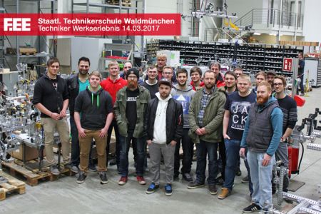 Exkursion der Techniker zu F.EE in Neunburg v. Wald