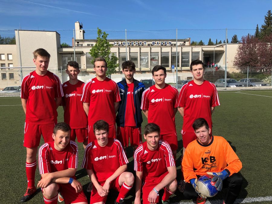Internat. Fussballturnier an der Partnerschule in Tschechien