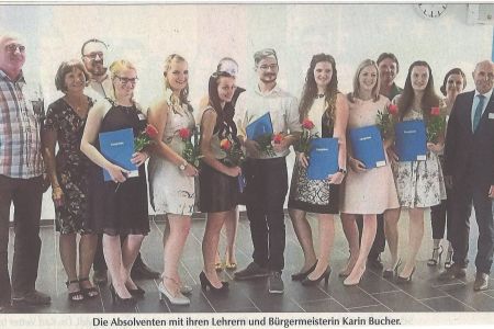 Abschlussfeier der BS Plus