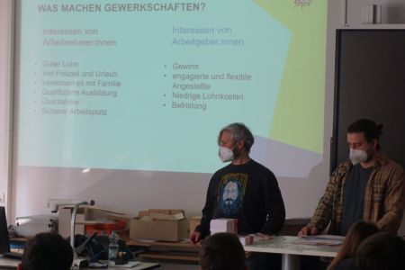 DGB Jugend Oberpfalz - Berufsschultour 2022