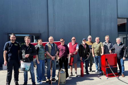 Brandschutzhelfer‑Unterweisung für das Kollegium der Außenstelle Furth im Wald