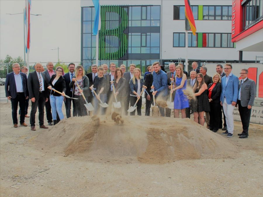 Spatenstich für Modul 4