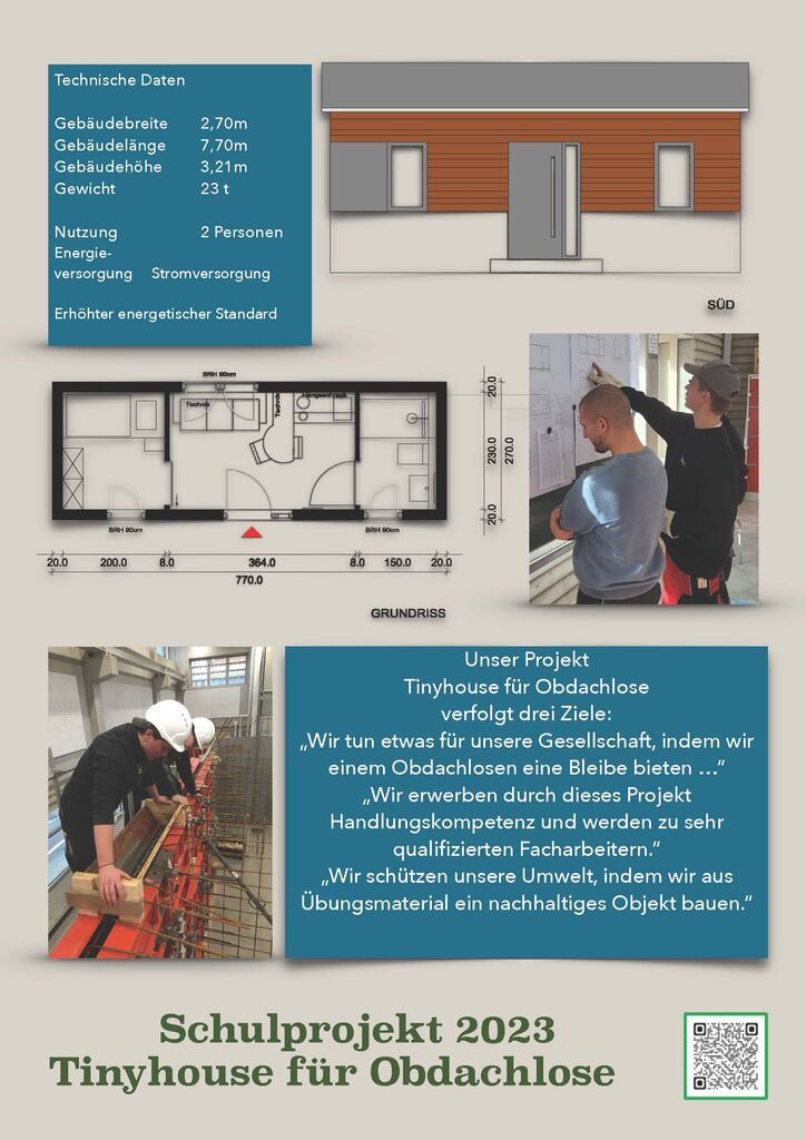 Außenstelle Furth im Wald - Tinyhouse für Obdachlose