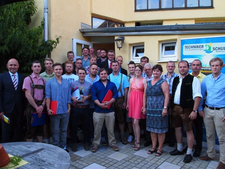 Abschlussfeier an der TSW