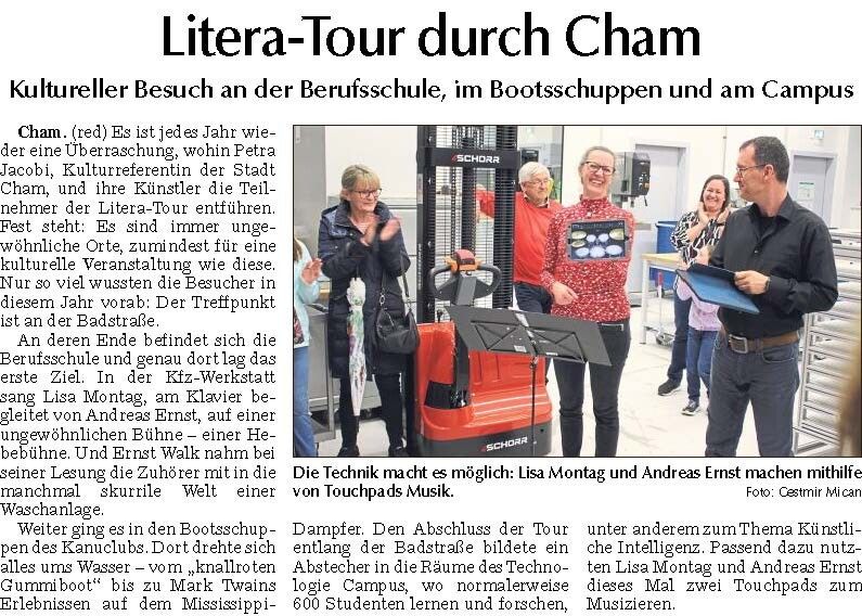 Litera-Tour durch Cham