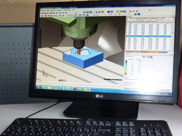 CAM Programmieren am PC - Technikerschule Maschinenbau