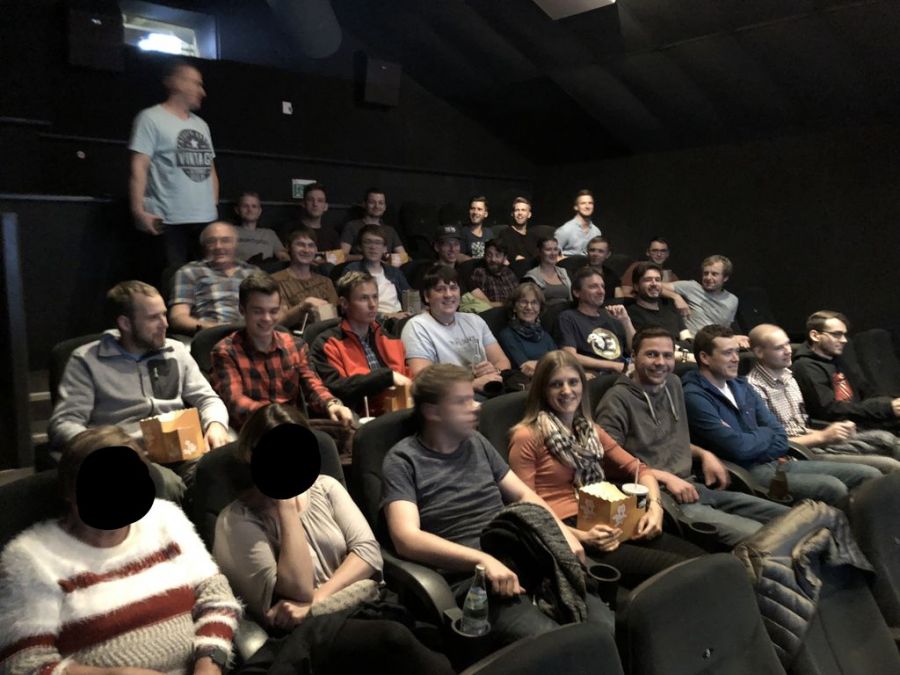 Technikerschüler erleben regionale Zeitgeschichte im Kino