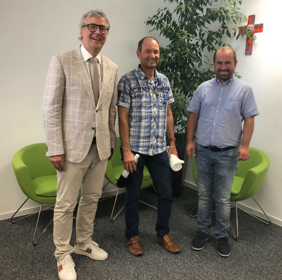 Verabschiedung von Dr. Stefan Obermaier und Franz Reuel