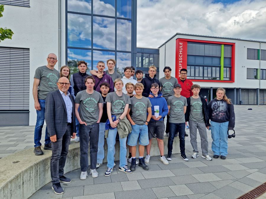 Besuch aus Belgien für Praktikumstage bei Chamer Firmen