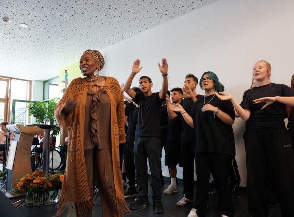 Gospel-Chor um Roberta
