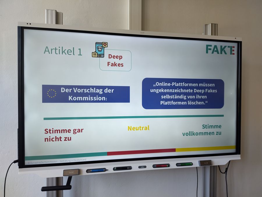Außenstelle Furth im Wald: Planspiel Fakt oder Fake der EU