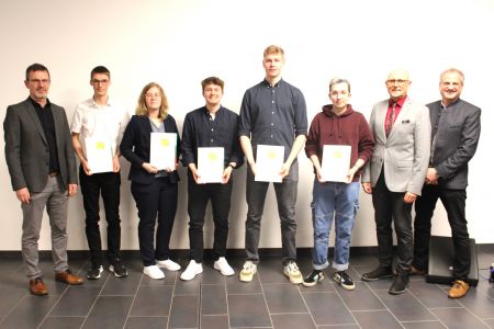 Abschlussfeier der Abteilung Elektro und Mechatronik