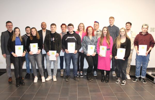 EGS 13A mit Klassenleiter Christian Schötz