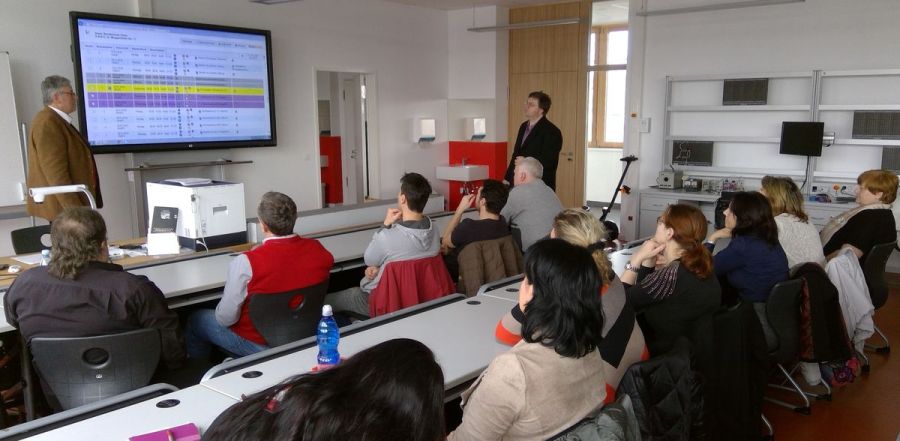 Workshop "Digitale BS" mit Teilnehmern aus Tschechien