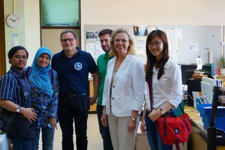 Verabschiedung der GIZ-Praktikanten