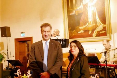 Empfang des Ministerpräsidenten