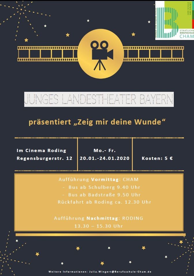 Veranstaltungshinweis: Junges Landestheater in Roding