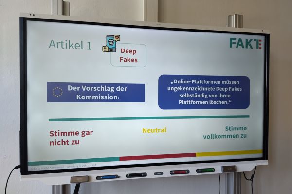 Außenstelle Furth im Wald: Planspiel Fakt oder Fake der EU