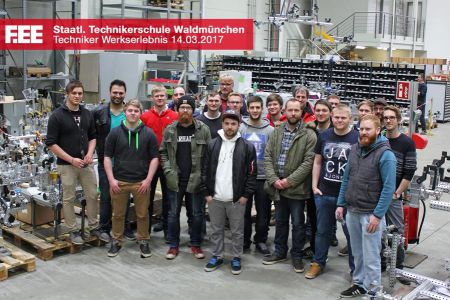 Exkursion der Techniker zu F.EE in Neunburg v. Wald