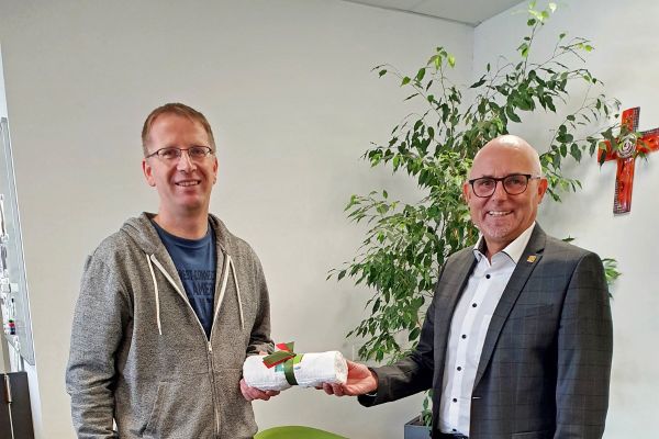 Herzlich Willkommen bei uns, Matthias Eiber