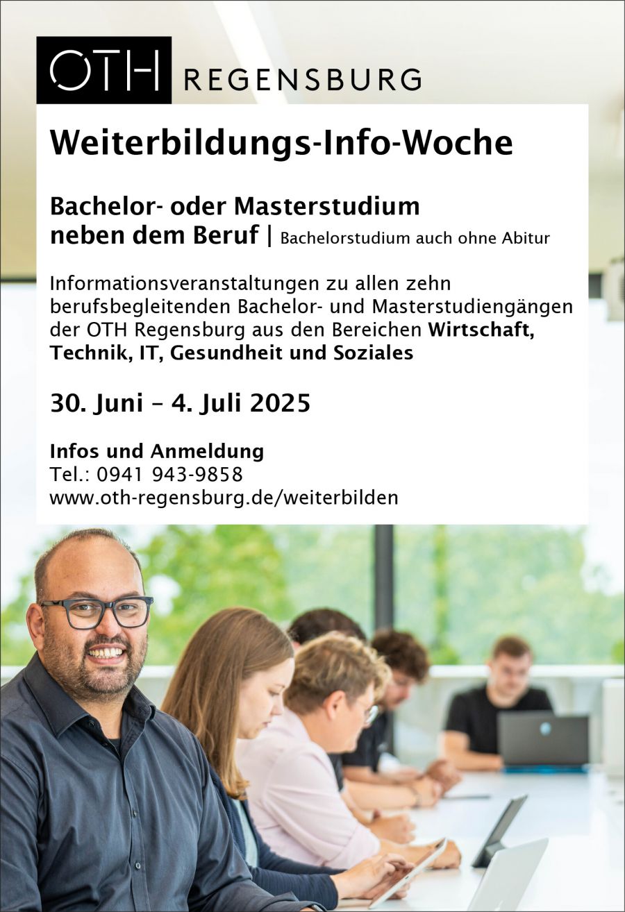 Berufsbegleitende Weiterbildung an der OTH Regensburg