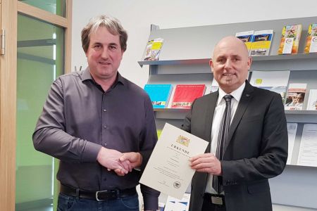 1. April 2018: Franz Gleixner zum Studiendirektor befördert!