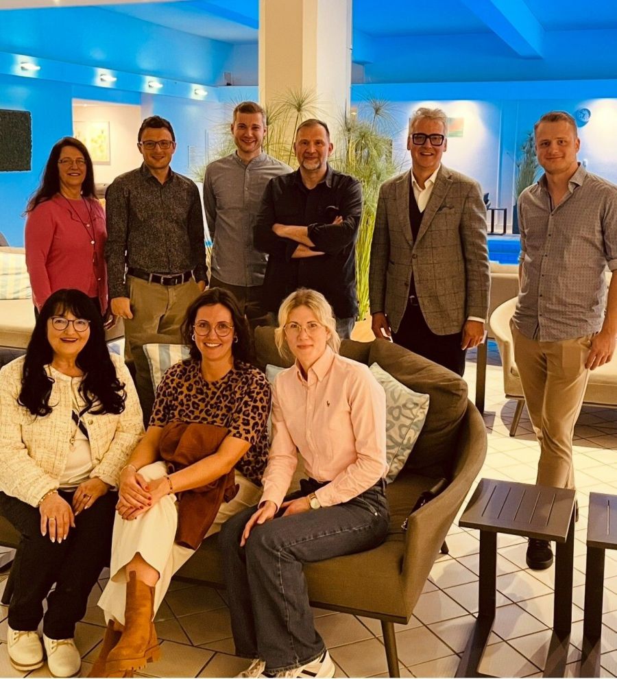 Gastroabteilung zu Besuch im Sonnenhof Hotel in Lam