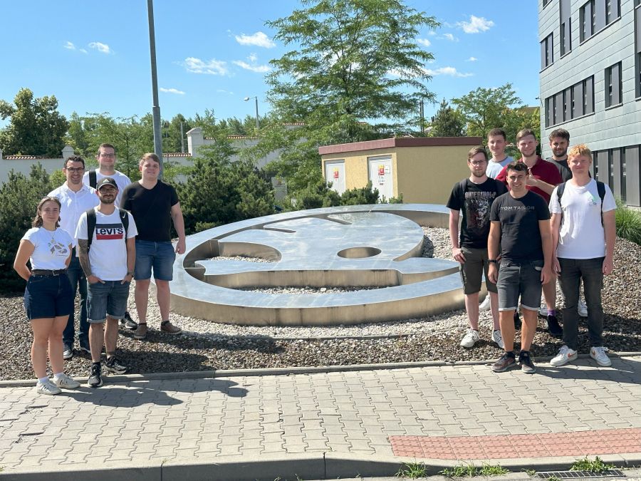 Techniker besuchten Škoda