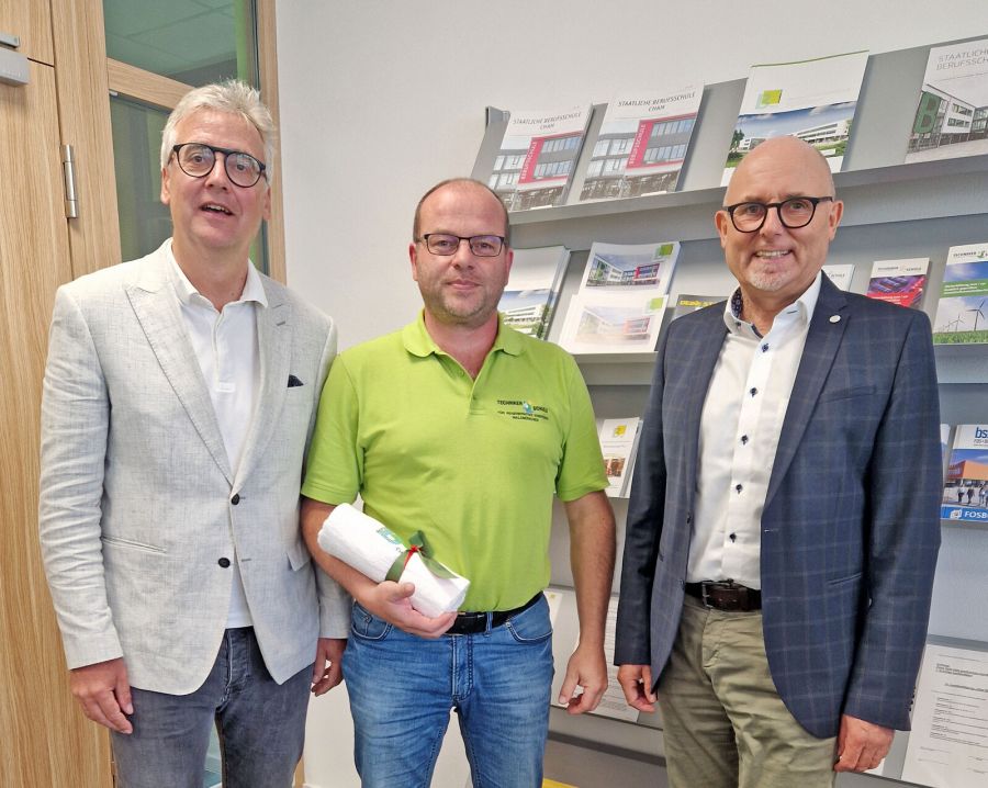 Hubert Sperl wird neuer Leiter der Technikerschule Waldmünchen