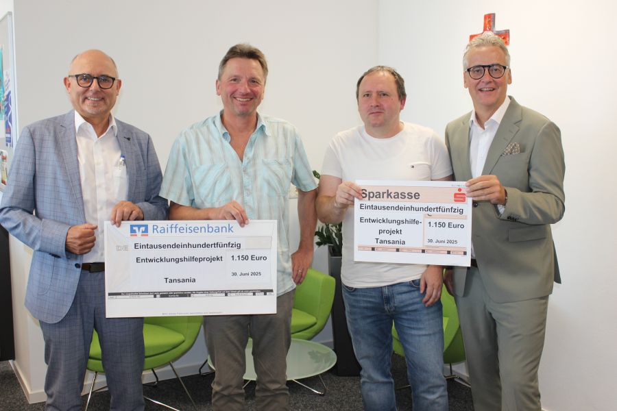 Spende in Höhe von 2.300 EUR für das Projekt "Child in the Sun" in Afrika