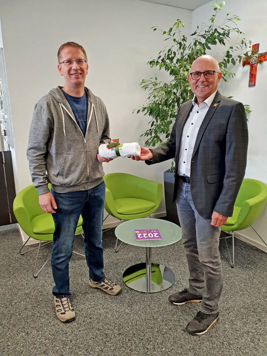 Herzlich Willkommen bei uns, Matthias Eiber