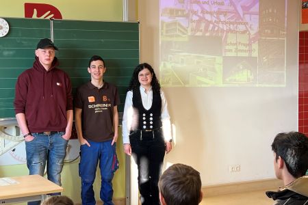 Berufsvorstellung durch Schüler der Außenstelle Furth im Wald