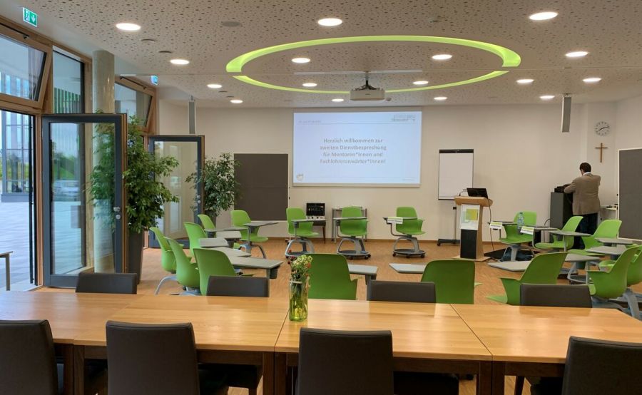 Dienstbesprechung f. MentorenInnen & Fachlehrer­anwärterInnen