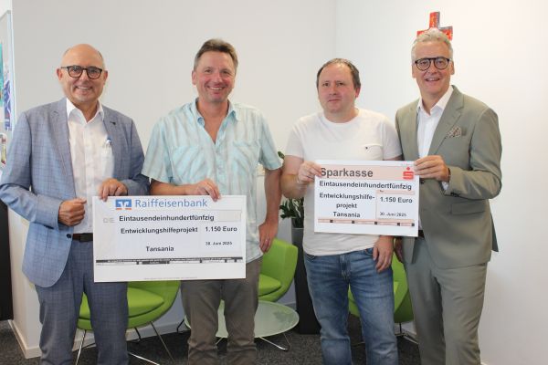 Spende in Höhe von 2.300 EUR für das Projekt "Child in the Sun" in Afrika