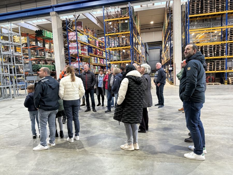 Betriebsbesichtigung bei der Josef Rädlinger Unternehmensgruppe in Weiding