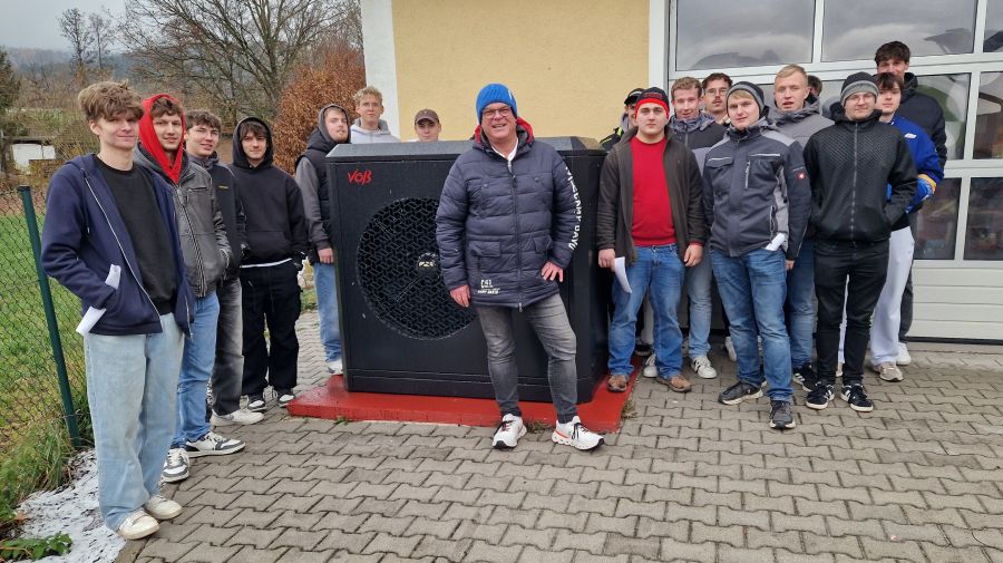 Besuch bei Voß Wärmepumpen