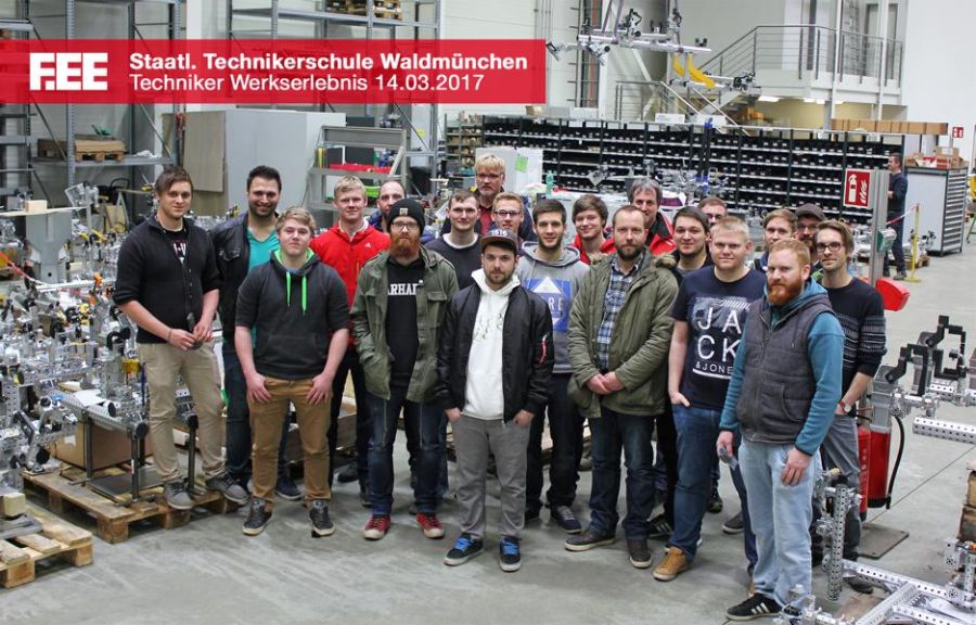 Exkursion der Techniker zu F.EE in Neunburg v. Wald