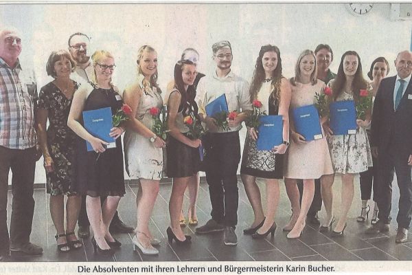 Abschlussfeier der BS Plus